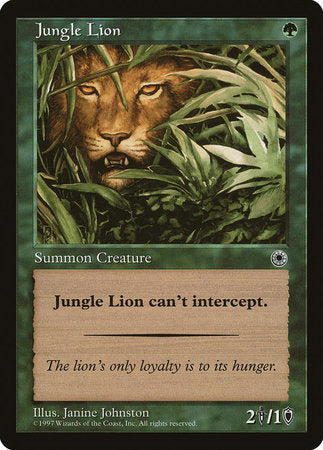 Jungle Lion [Portal] | Lots Moore NSW