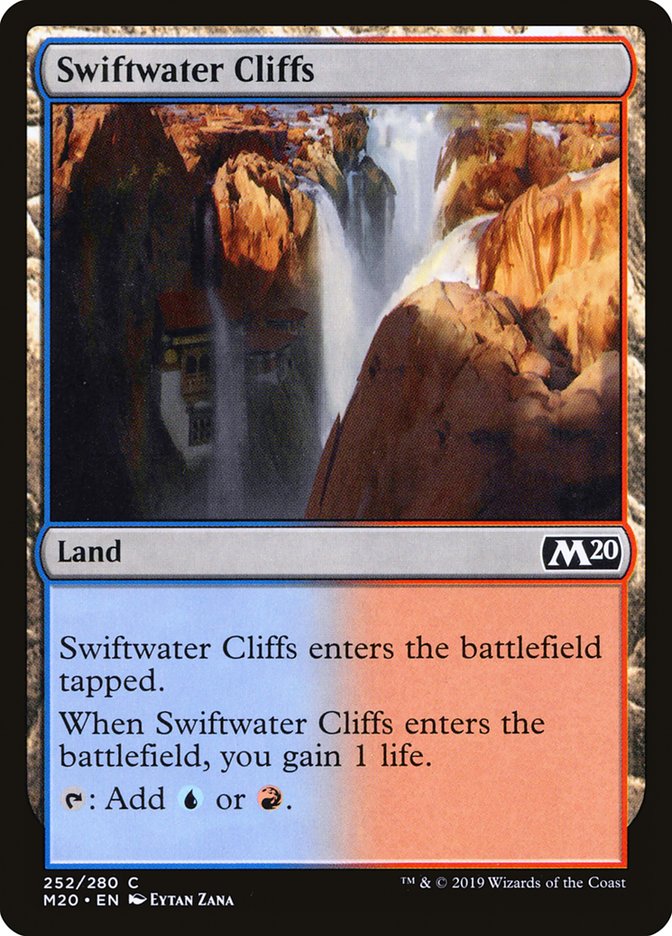 Swiftwater Cliffs [Core Set 2020] | Lots Moore NSW