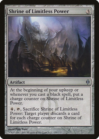 Shrine of Limitless Power [New Phyrexia] | Lots Moore NSW