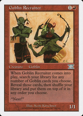 Goblin Recruiter [Classic Sixth Edition] | Lots Moore NSW