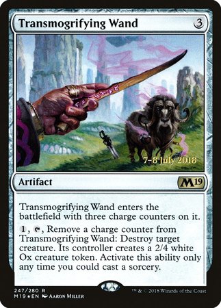 Transmogrifying Wand [Core Set 2019 Promos] | Lots Moore NSW