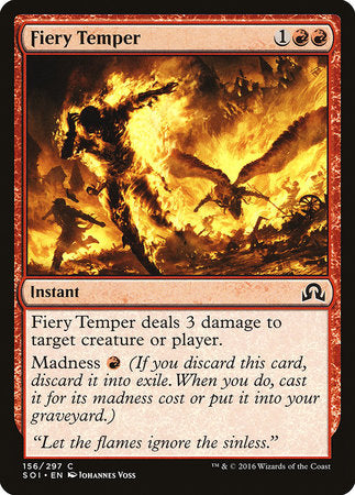 Fiery Temper [Shadows over Innistrad] | Lots Moore NSW