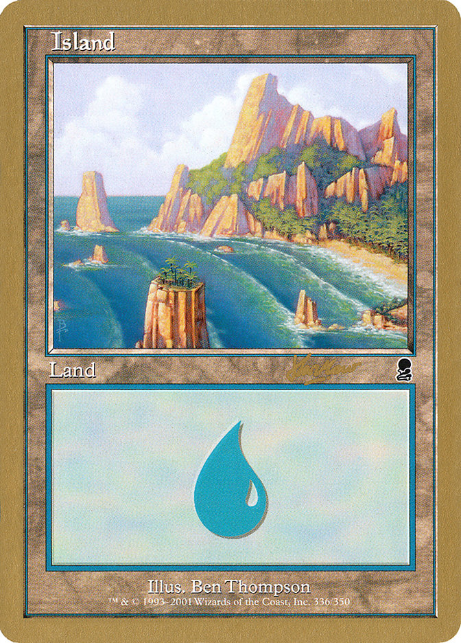Island (shh336a) (Sim Han How) [World Championship Decks 2002] | Lots Moore NSW