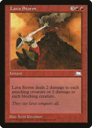 Lava Storm [Weatherlight] | Lots Moore NSW