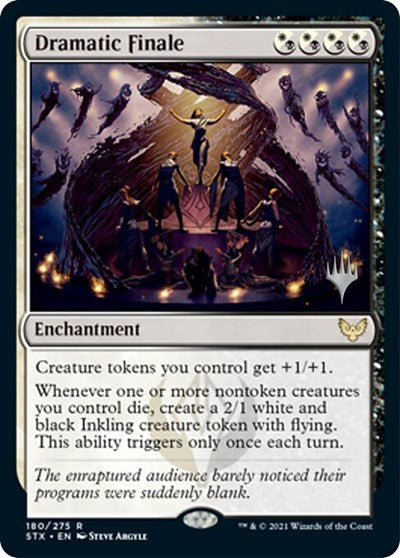 Dramatic Finale (Promo Pack) [Strixhaven: School of Mages Promos] | Lots Moore NSW