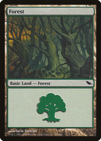 Forest (301) [Shadowmoor] | Lots Moore NSW