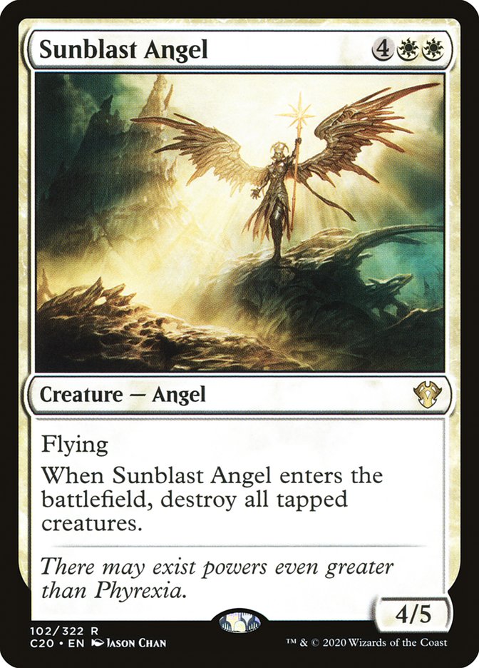 Sunblast Angel [Commander 2020] | Lots Moore NSW