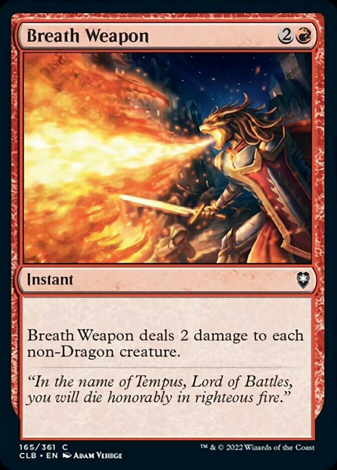 Breath Weapon [Commander Legends: Battle for Baldur's Gate] | Lots Moore NSW