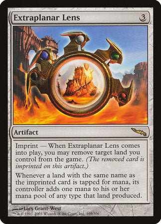 Extraplanar Lens [Mirrodin] | Lots Moore NSW