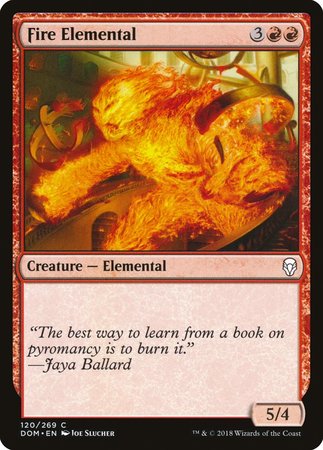 Fire Elemental [Dominaria] | Lots Moore NSW