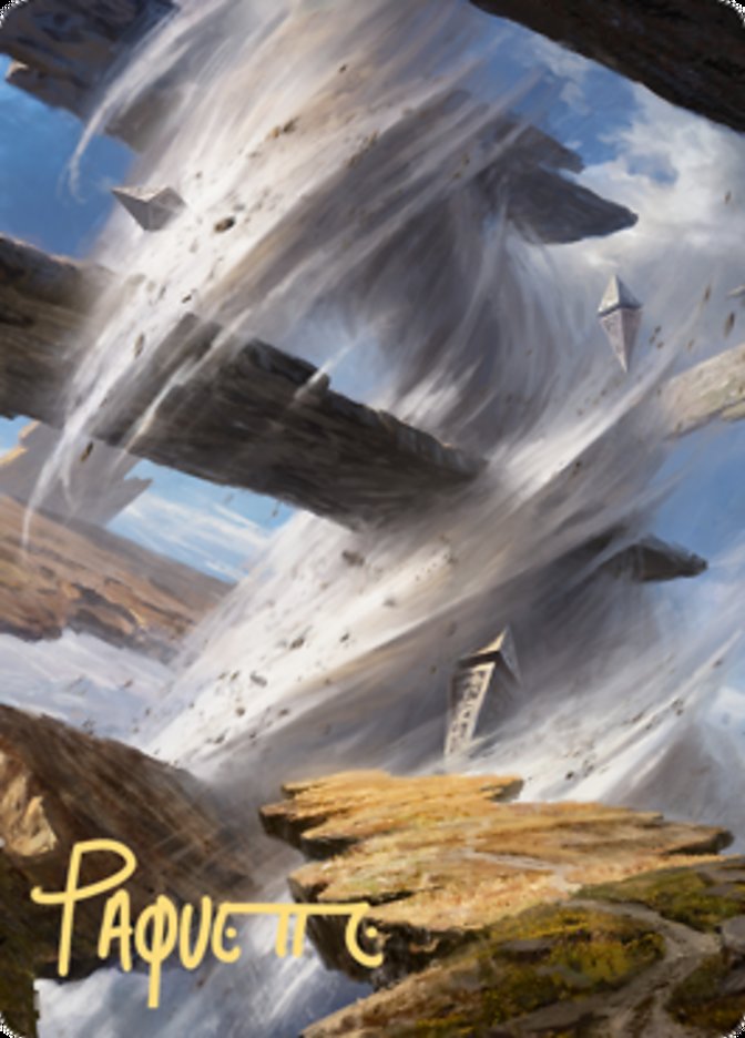 Plains 2 Art Card (Gold-Stamped Signature) [Zendikar Rising Art Series] | Lots Moore NSW