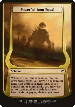 Power Without Equal (Archenemy: Nicol Bolas) [Archenemy: Nicol Bolas Schemes] | Lots Moore NSW