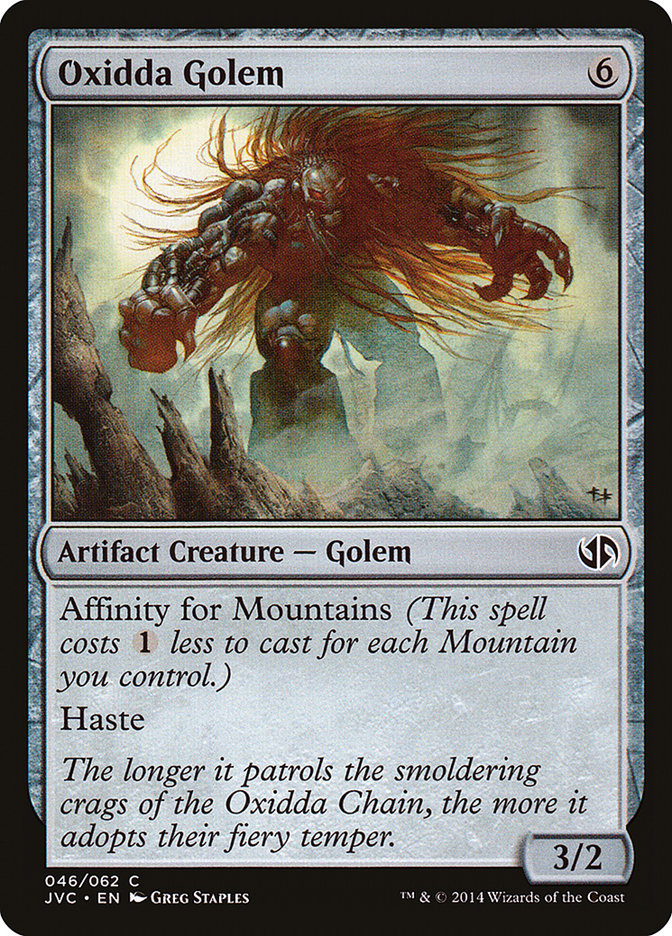 Oxidda Golem [Duel Decks Anthology] | Lots Moore NSW