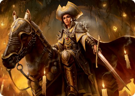 Seasoned Cathar Art Card [Innistrad: Midnight Hunt Art Series] | Lots Moore NSW