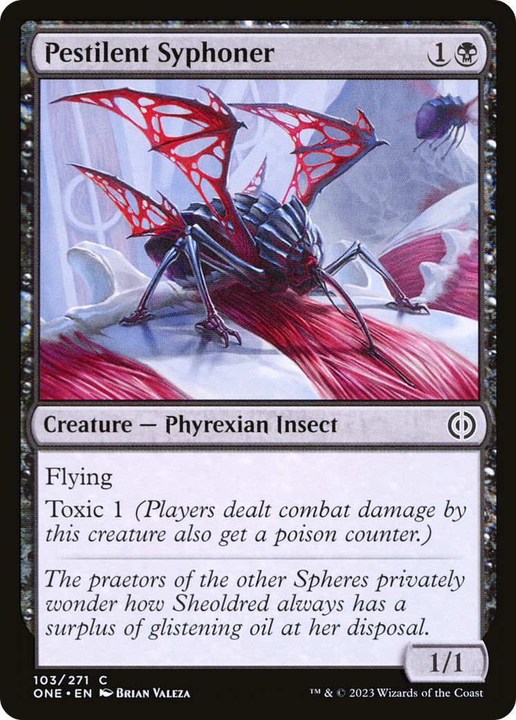 Pestilent Syphoner [Phyrexia: All Will Be One] | Lots Moore NSW