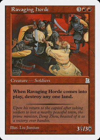 Ravaging Horde [Portal Three Kingdoms] | Lots Moore NSW