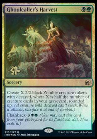 Ghoulcaller's Harvest [Innistrad: Midnight Hunt Prerelease Promos] | Lots Moore NSW