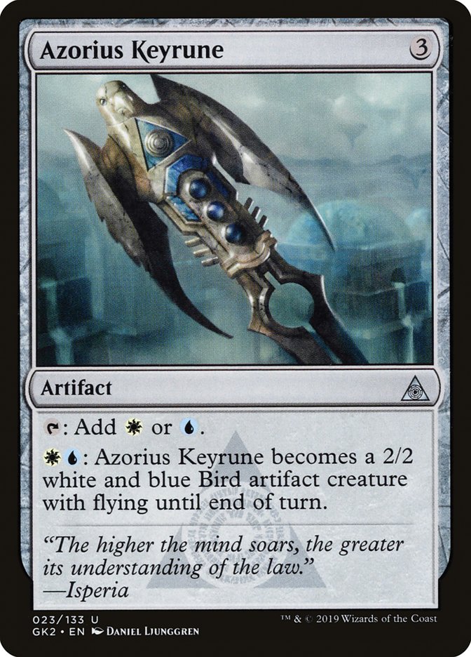 Azorius Keyrune [Ravnica Allegiance Guild Kit] | Lots Moore NSW