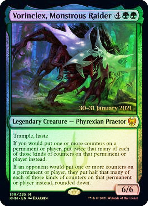 Vorinclex, Monstrous Raider  [Kaldheim Prerelease Promos] | Lots Moore NSW