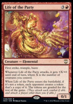 Life of the Party (Promo Pack) [Streets of New Capenna Commander Promos] | Lots Moore NSW