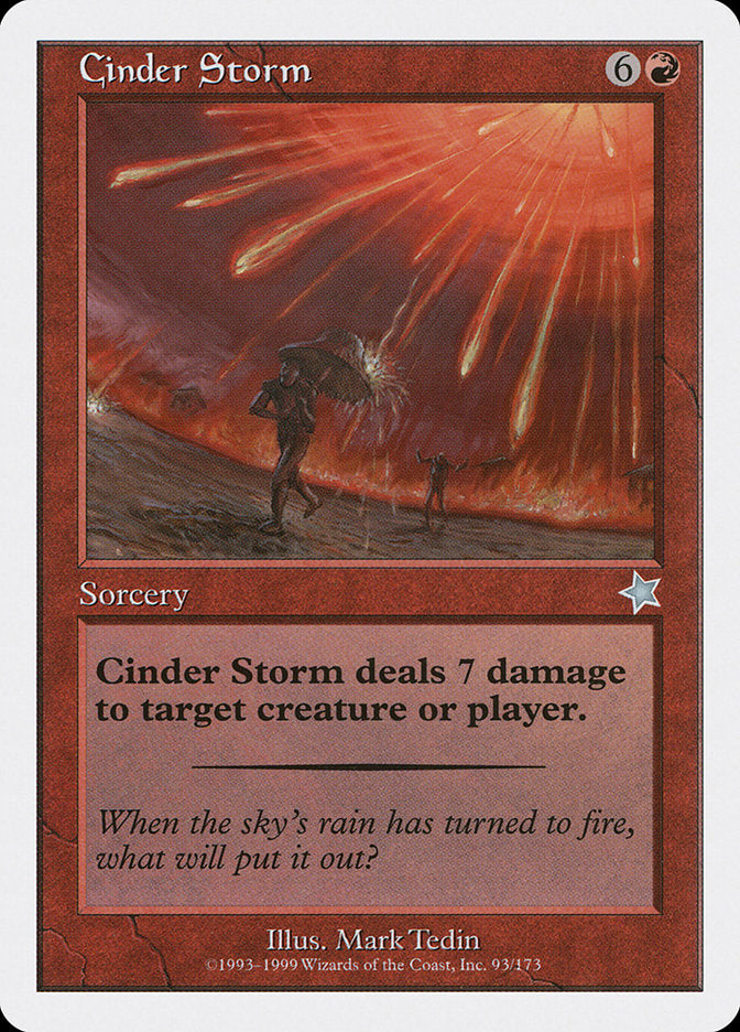 Cinder Storm [Starter 1999] | Lots Moore NSW