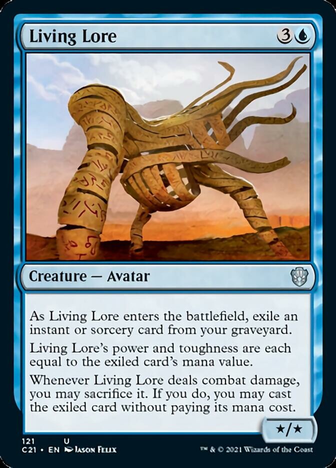 Living Lore [Commander 2021] | Lots Moore NSW