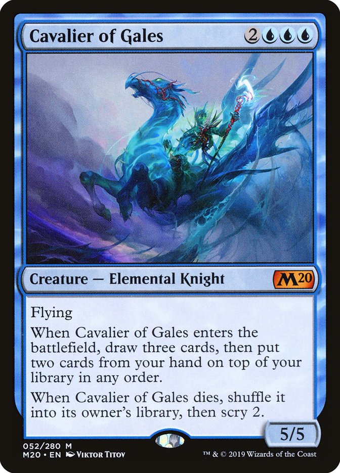 Cavalier of Gales [Core Set 2020] | Lots Moore NSW