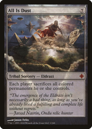 All Is Dust [Rise of the Eldrazi] | Lots Moore NSW