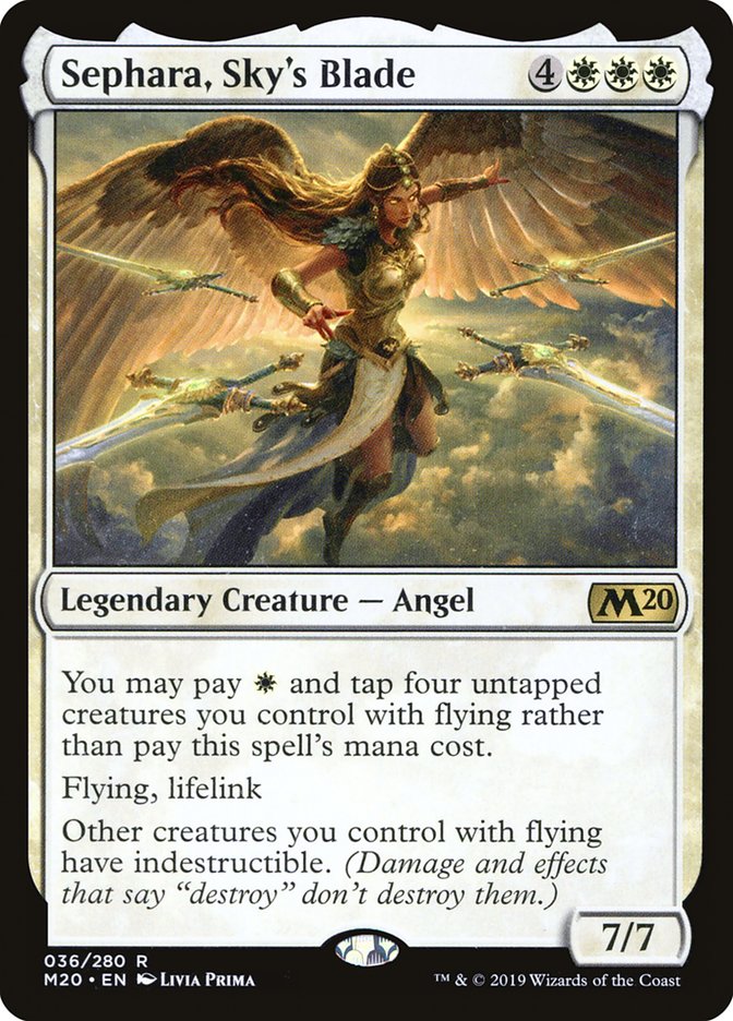 Sephara, Sky's Blade [Core Set 2020] | Lots Moore NSW