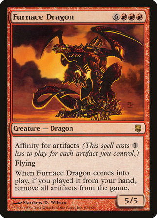 Furnace Dragon [Darksteel] | Lots Moore NSW