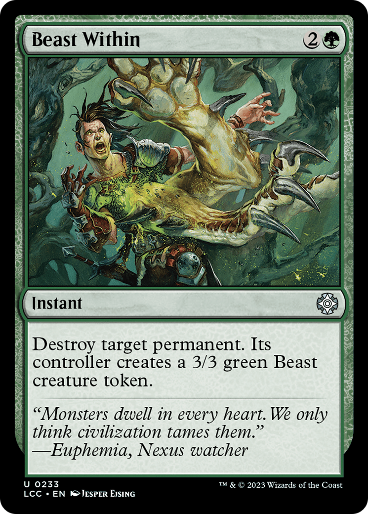 Beast Within [The Lost Caverns of Ixalan Commander] | Lots Moore NSW