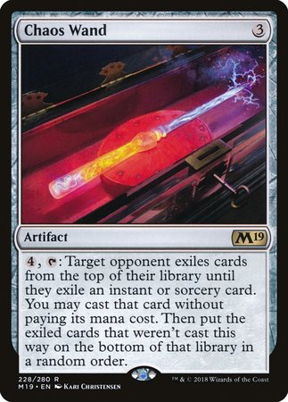 Chaos Wand [Core Set 2019] | Lots Moore NSW