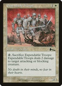 Expendable Troops [Urza's Legacy] | Lots Moore NSW