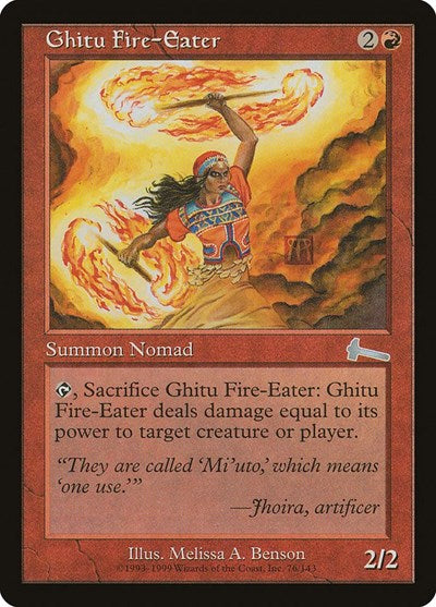 Ghitu Fire-Eater [Urza's Legacy] | Lots Moore NSW