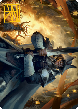 Ritual Guardian Art Card (Gold-Stamped Signature) [Innistrad: Midnight Hunt Art Series] | Lots Moore NSW