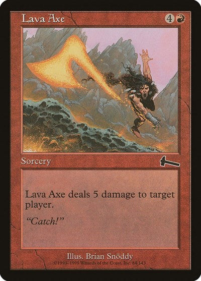 Lava Axe [Urza's Legacy] | Lots Moore NSW