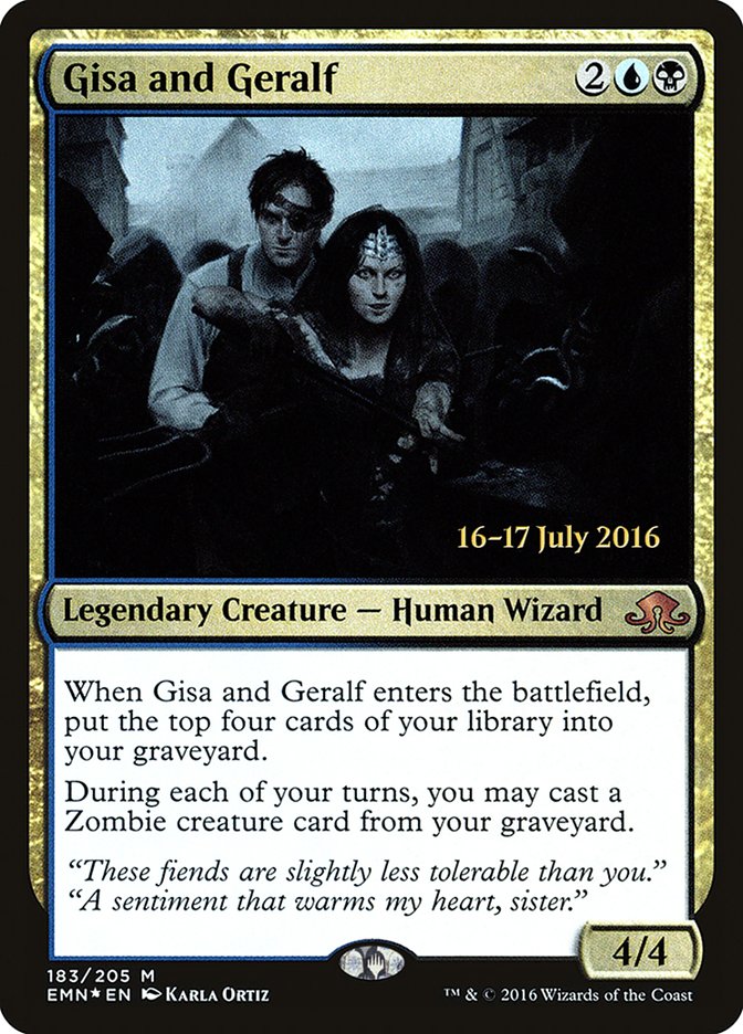 Gisa and Geralf  [Eldritch Moon Prerelease Promos] | Lots Moore NSW