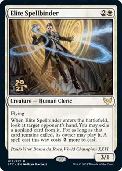 Elite Spellbinder [Strixhaven: School of Mages Prerelease Promos] | Lots Moore NSW