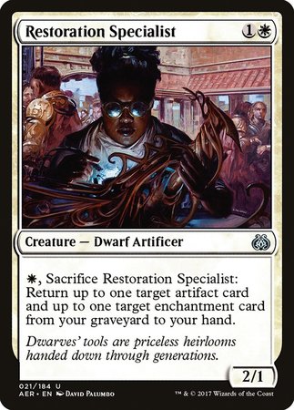 Restoration Specialist [Aether Revolt] | Lots Moore NSW