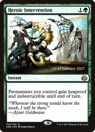 Heroic Intervention [Aether Revolt Promos] | Lots Moore NSW