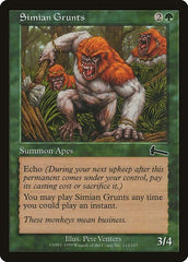 Simian Grunts [Urza's Legacy] | Lots Moore NSW