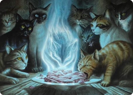 Can't Stay Away Art Card [Innistrad: Midnight Hunt Art Series] | Lots Moore NSW