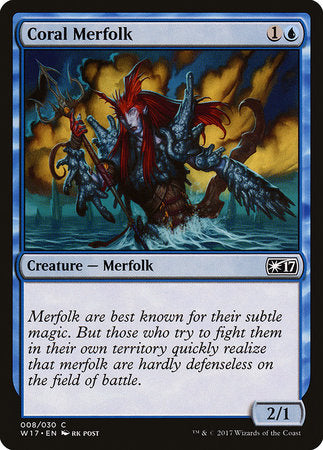 Coral Merfolk [Welcome Deck 2017] | Lots Moore NSW