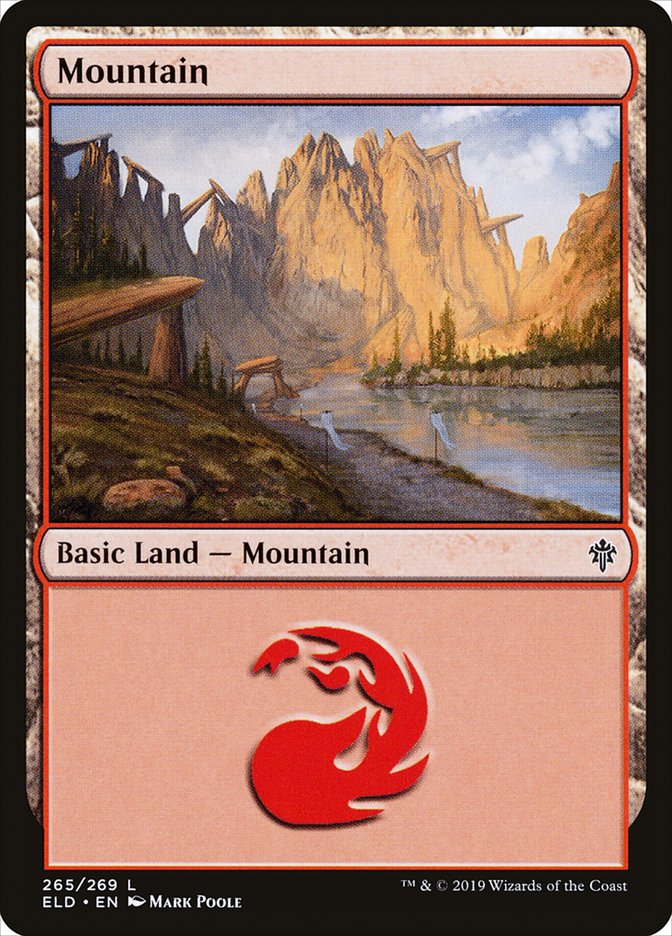 Mountain (265) [Throne of Eldraine] | Lots Moore NSW