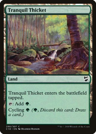 Tranquil Thicket [Commander 2018] | Lots Moore NSW