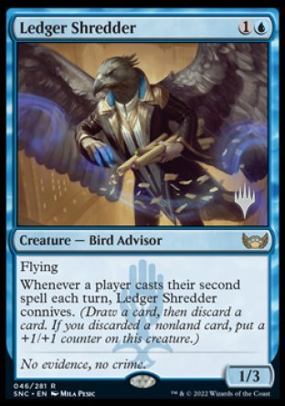 Ledger Shredder (Promo Pack) [Streets of New Capenna Promos] | Lots Moore NSW