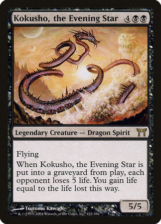 Kokusho, the Evening Star [Champions of Kamigawa] | Lots Moore NSW