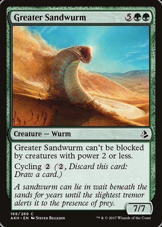 Greater Sandwurm [Amonkhet] | Lots Moore NSW