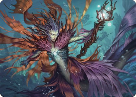 Vodalian Hexcatcher Art Card [Dominaria United Art Series] | Lots Moore NSW