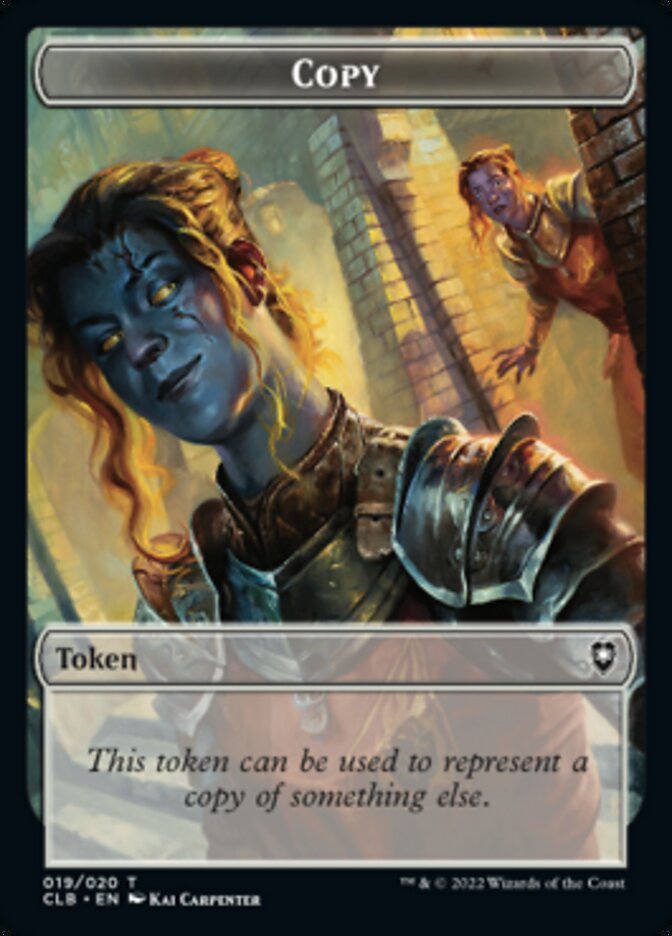 Copy Token [Commander Legends: Battle for Baldur's Gate Tokens] | Lots Moore NSW